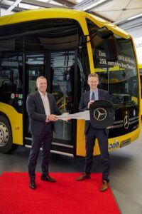 Dresda si elettrizza con gli autobus elettrici Mercedes Benz eCitaro