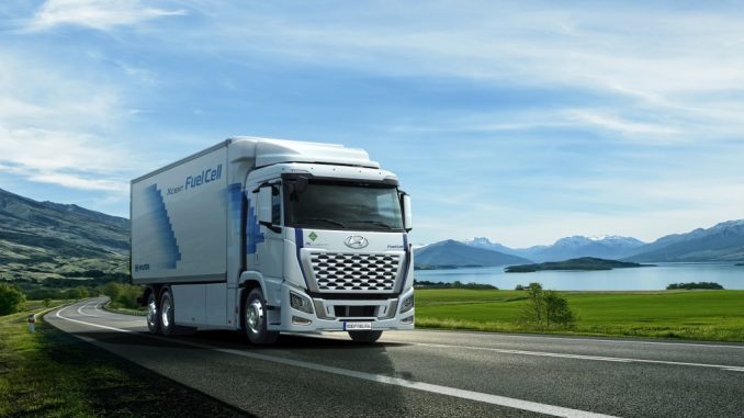 I camion Hyundai Xcient a fuel cell arrivano in Germania