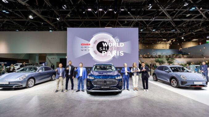 Ora e Wey svelati da Great Wall Motors al Salone di Parigi 2022