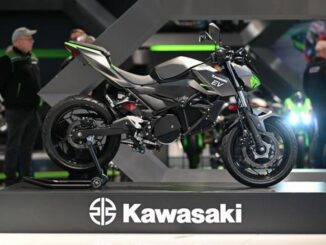 Il prototipo della sua moto elettrica è stato svelato da Kawasaki