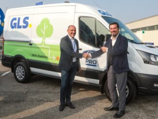 GLS Italy prova un furgone elettrico Ford E-Transit