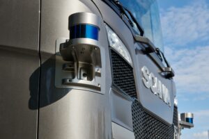 Camion a guida autonoma su strade pubbliche da Scania e HAVI