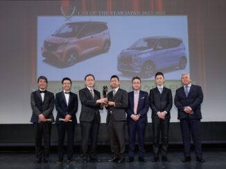 Nissan Sakura e Mitsubishi eK Cross EV hanno ottenuto il premio Japan Car of the Year