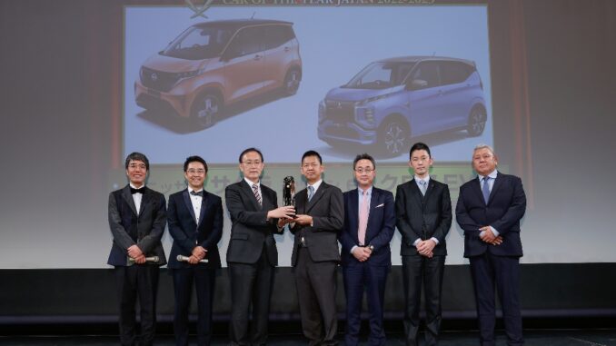 Nissan Sakura e Mitsubishi eK Cross EV hanno ottenuto il premio Japan Car of the Year