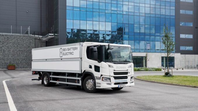 Scania raggiunge 640 ordini di camion elettrici