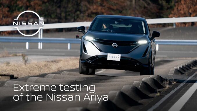 Cinque giri intorno alla terra, il test di resistenza di Nissan Ariya