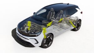 La tecnologia dei telai dei modelli Opel GSe