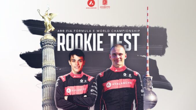 Andretti Formula E Team conferma i suoi piloti per il rookie test
