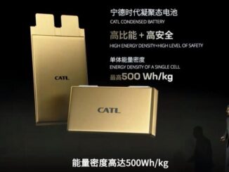 Nuove batterie CATL da 500 Wh/Kg