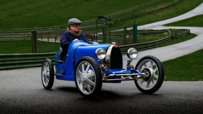 Campionato britannico Bugatti Baby II lanciato da The Little Car Company e HERO-ERA