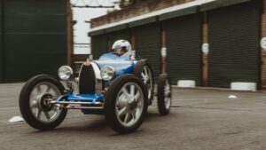 Campionato britannico Bugatti Baby II lanciato da The Little Car Company e HERO-ERA