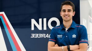 Daniil Kvyat e Mikel Azcona al Berlin Rookie Test con NIO 333 Racing