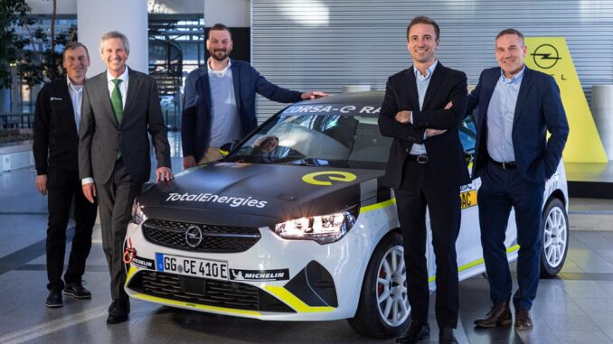 Rinnovata la partnership tra Opel e ADAC per i rally elettrici