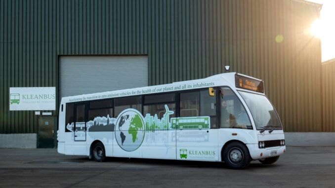 Kleanbus saluta le nuove sovvenzioni ScotZEB pere ridurre il prezzo di un bus elettrico