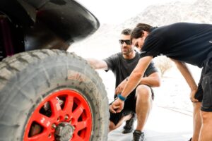 Test in Arabia Saudita dell’Audi RS Q e-tron E2 per la Dakar 2024