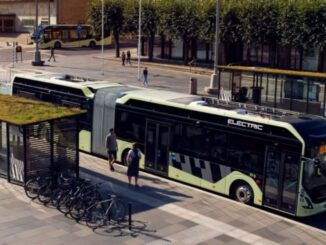 Autobus elettrico in Messico lanciato da Volvo Buses con un modello circolare per le batterie