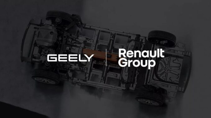Joint venture tra Gruppo Renault e Geely per soluzioni powertrain