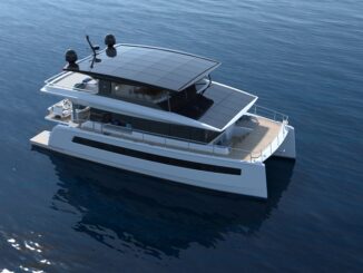 Il catamarano elettrico solare Silent 62 debutta al Cannes Yachting Festival 2023