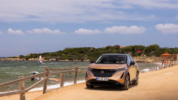 Visitare la Sardegna con l’Electric Travel Guide di Nissan