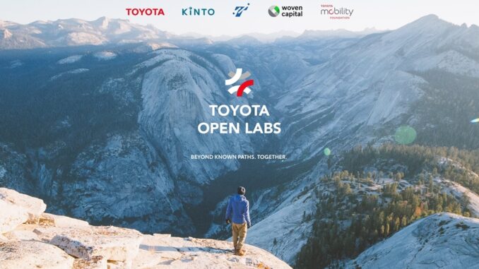 Nuova piattaforma Toyota Open Labs