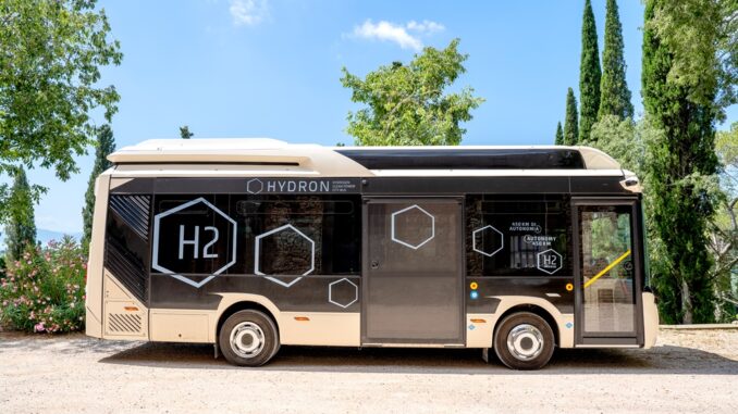 Rampini porta il bus a idrogeno Hydron al Busworld Europe