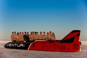 Venturi celebra il settimo anniversario del suo record mondiale di velocità