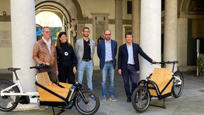 Tre cargo e-bike alla città di Bergamo