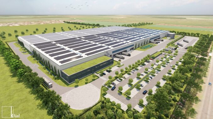 Nuovo centro logistico batterie da BMW a nord Lipsia