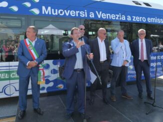 Primi bus a idrogeno a Venezia