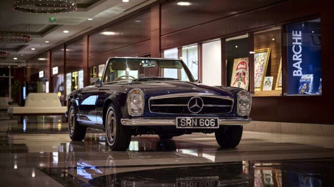 La Mercedes Benz Pagoda elettrificata da Everrati