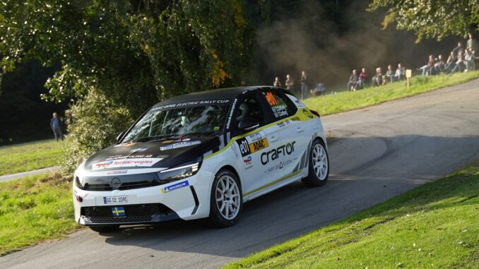 Resa di conti nell’ADAC Opel Electric Rally Cup "powered by GSe"