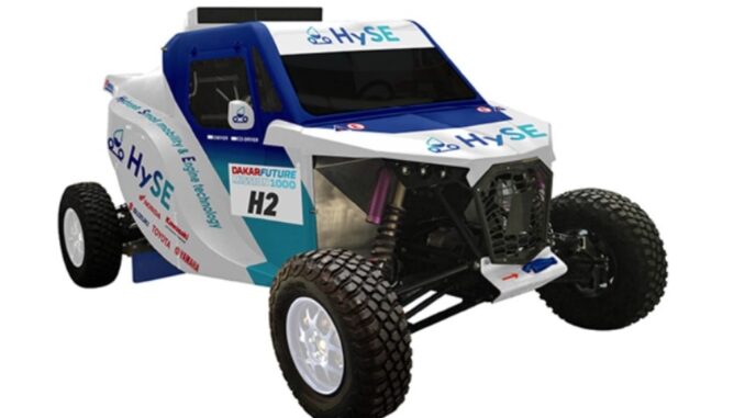 Suzuki e HySE alla Dakar 2024 powered by hydrogen