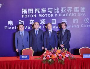 Estesa la partnership tra Piaggio e Foton
