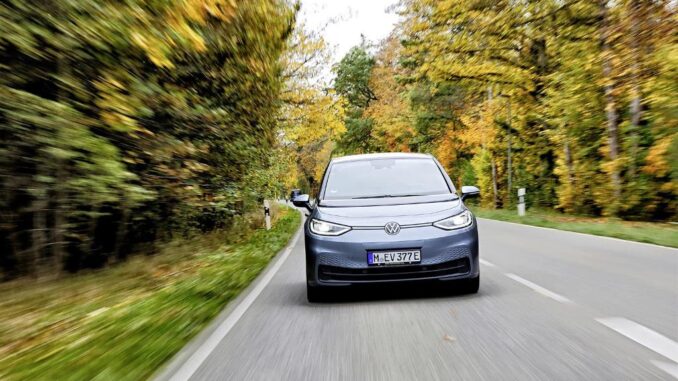 Volkswagen ID.3 supera il test dei 100.000 km dell’ADAC