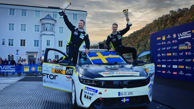 ADAC Opel Electric Rally Cup pronta per la quarta stagione