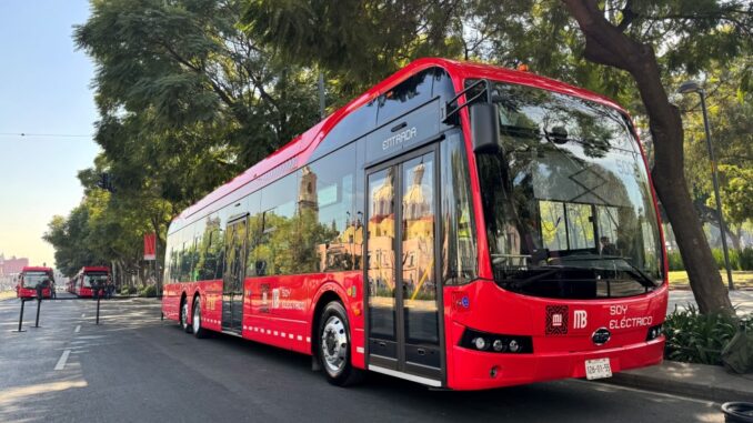 BYD entrega veinte autobuses eléctricos a México