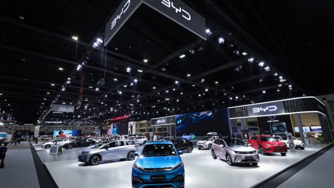 BYD Thailandia ha raggiunto 5.455 ordini alla 40a edizione dell'Expo internazionale dell'auto