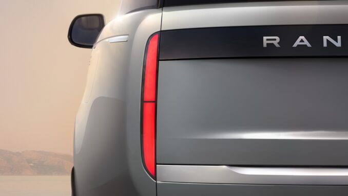 Range Rover apre la lista d’attesa per il modello elettrico