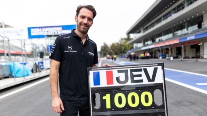 Jean Eric Vergne raggiunge i mille punti in Formula E