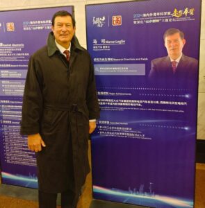 Marco Loglio al forum globale sui veicoli elettrici a Shanghai