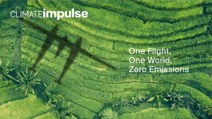 Progetto Climate Impulse e il primo volo a idrogeno intorno al mondo