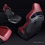 All-new Dodge Charger interior sketch.