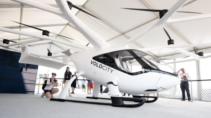 Volocopter approvata per l'addestramento piloti