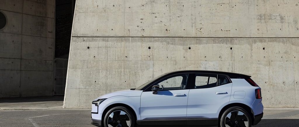 Volvo EX30, premiata con il Car Design Award 2024 come migliore auto di produzione