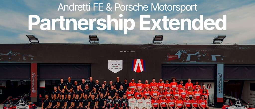 Partnership rinnovata tra Andretti e Porsche fino alla stagione 12