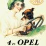Werbung für den Opel 4/12 PS „Laubfrosch“, 1924