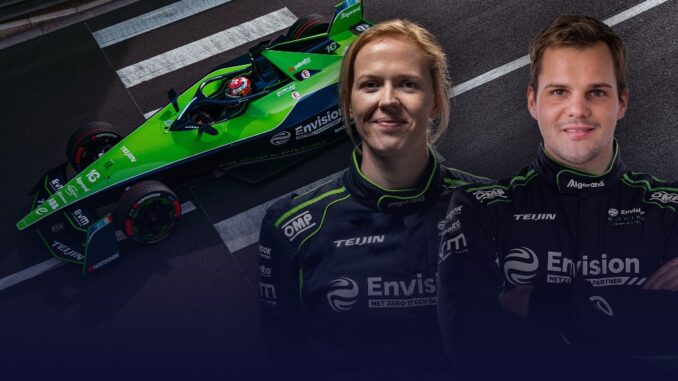 Alice Powell e Dries Vanthoor saranno i rookie dell'Envision Racing