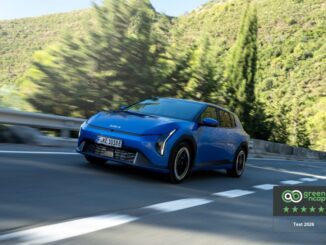 KIA EV4 Earth ottiene cinque stelle Green NCAP con punteggio 90%